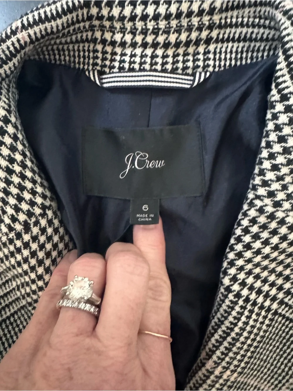 J. Crew tailored double